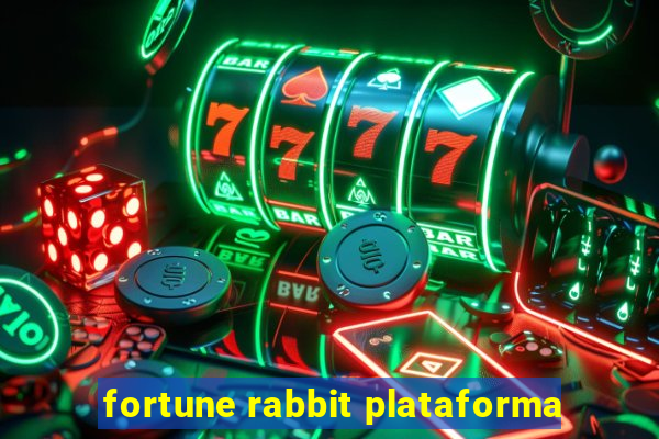 fortune rabbit plataforma